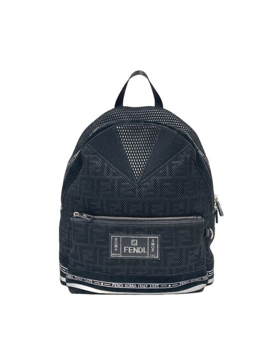 Fendi Zucca Mesh Backpack Black main image 5